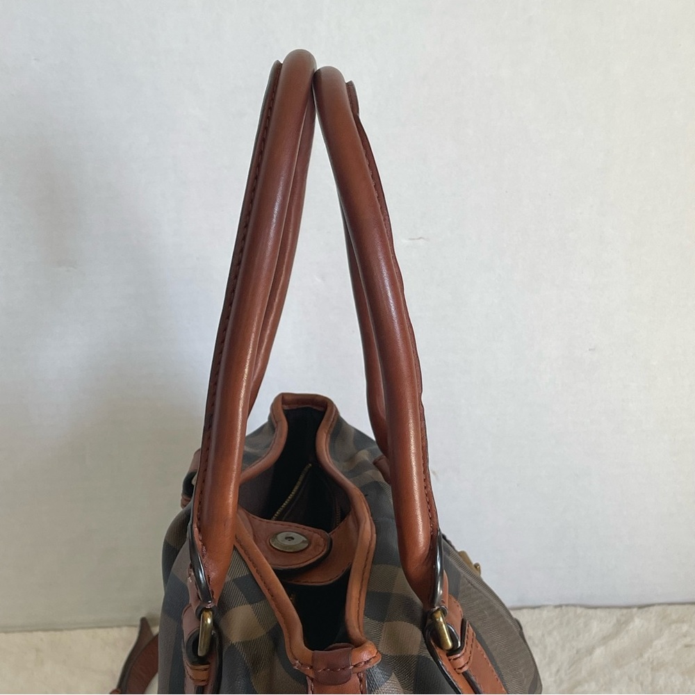 Burberry Smoked Check Northfield Horseferry Tote - Picture 8 of 15